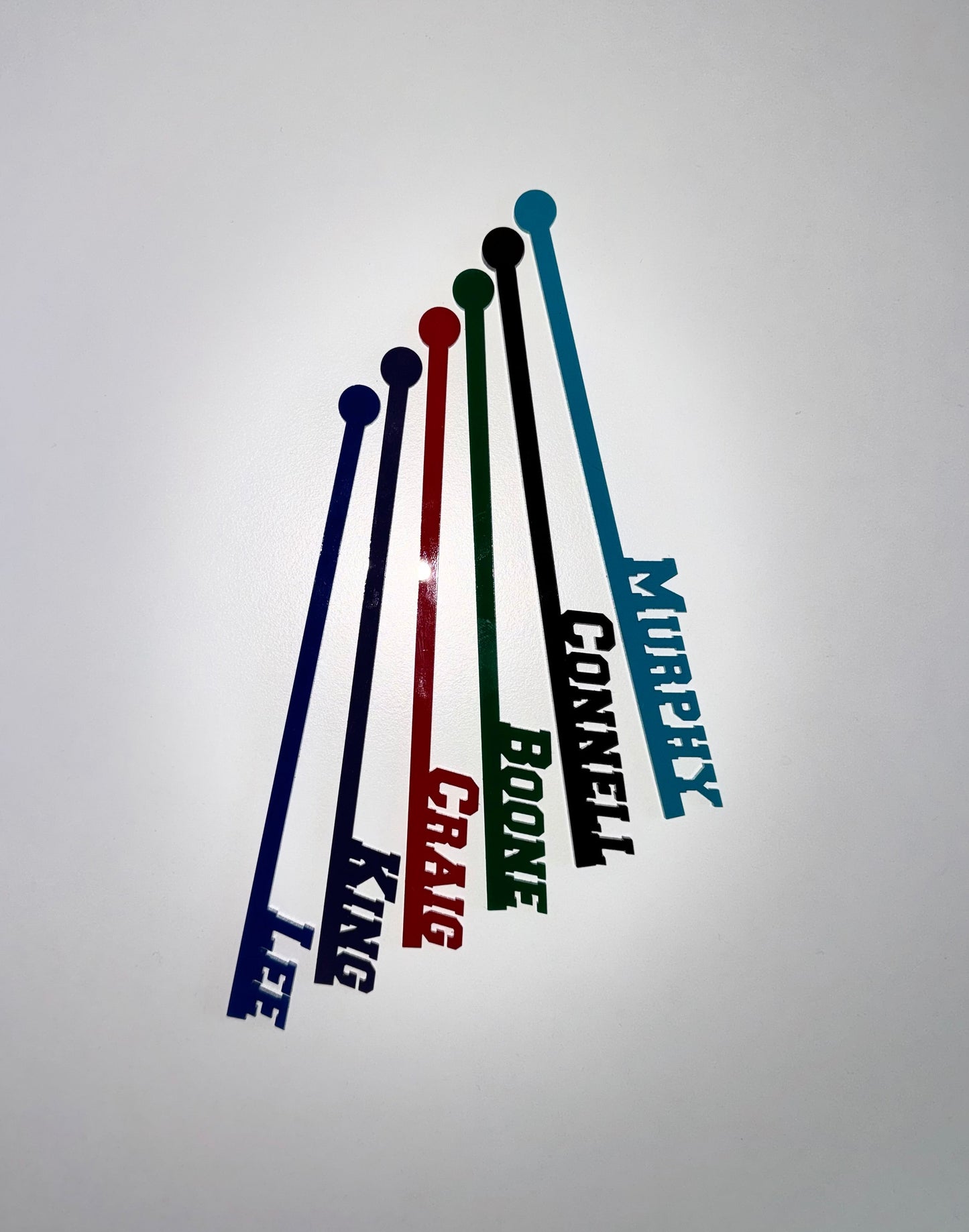 Drink Stirrers with Name