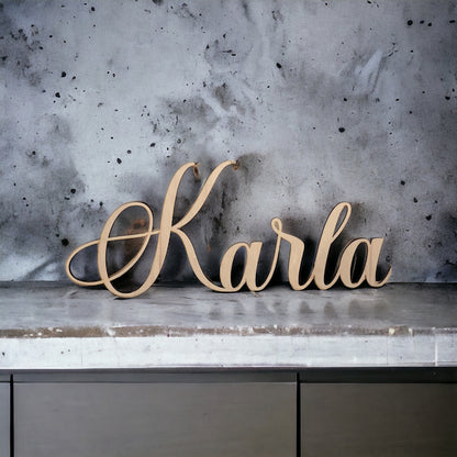 24" Unfinished Name Signs